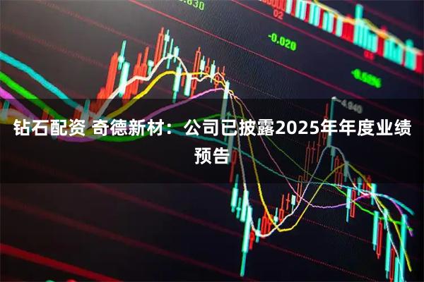 钻石配资 奇德新材：公司已披露2025年年度业绩预告